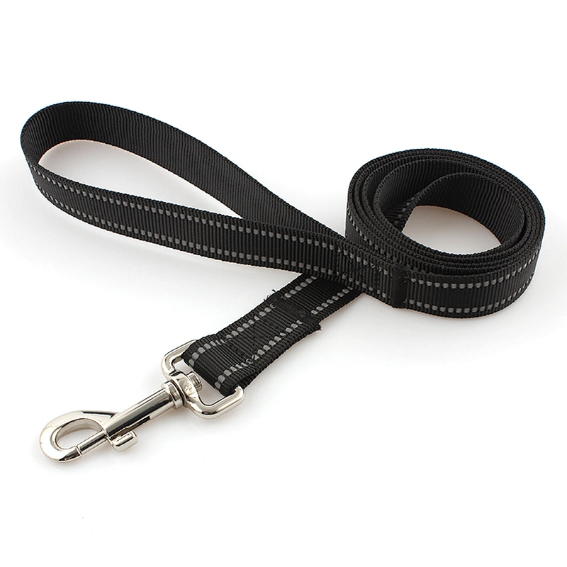Personalized solid custom logo pet dog leash oem