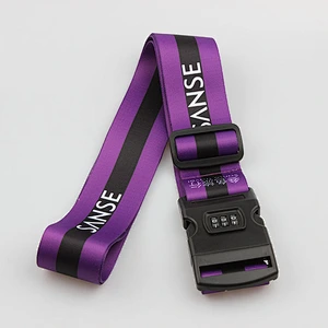 Polyester password lock webbing for travel suitcase luggage strap