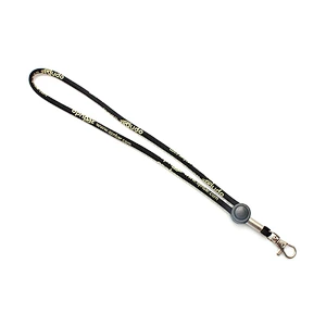 Professional polyester cheap custom rope lanyard strap