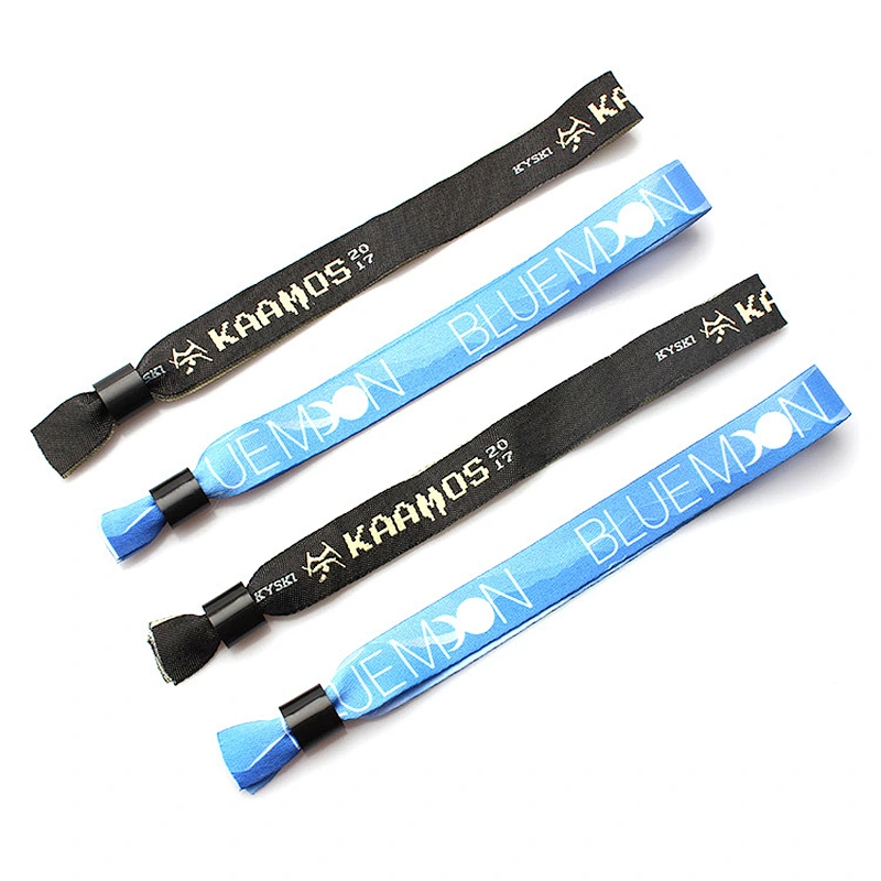 Personalized custom woven smart wristband for world cup