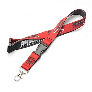 Wholesale price high quality nfl lanyard with metal hook