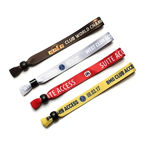 Custom colorful changed sublimation festival wristband