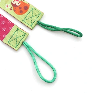 Eco-friendly plastic baby pacifier clips dummy holder