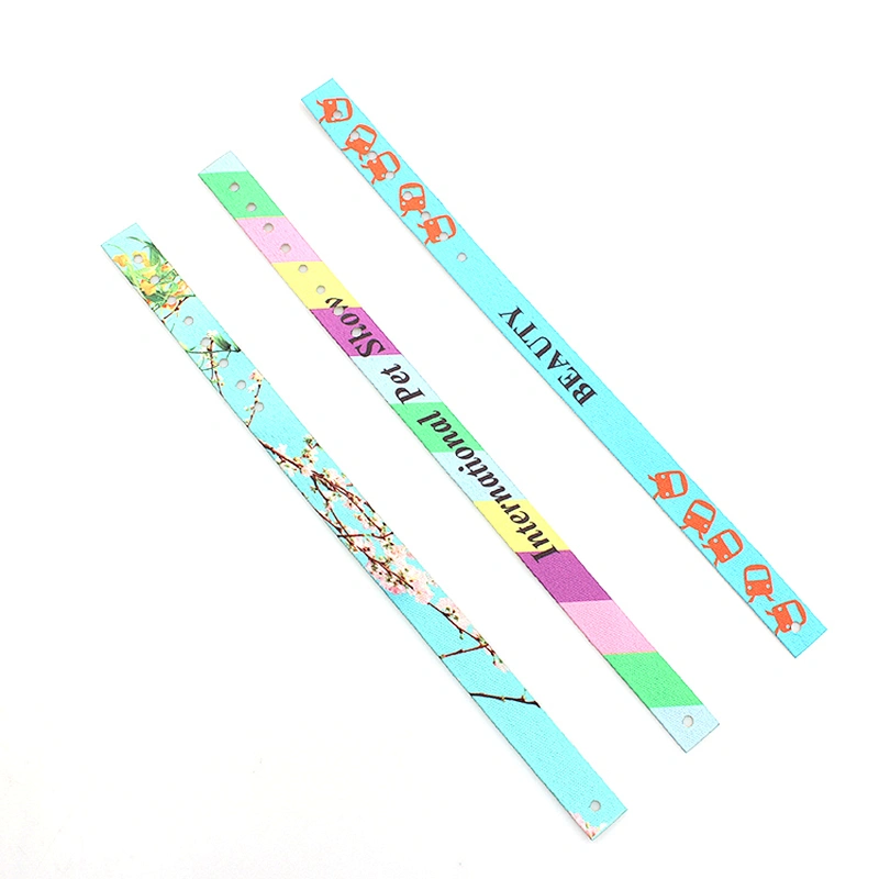 Promotional fabric advanced friendship custom RPET wristband