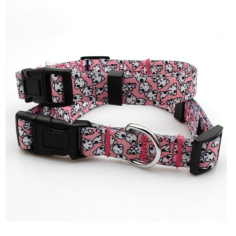 Hot Selling Logo Custom Polyester Sublimation Dog Collars