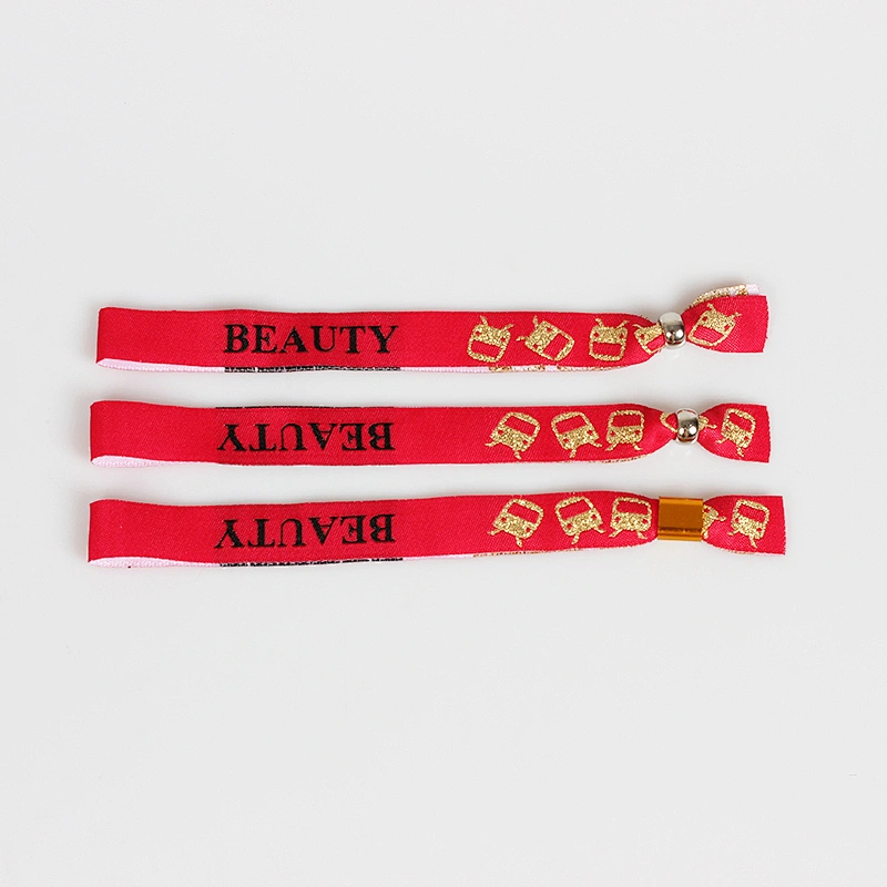 China manufacturer polyester wristband for gym