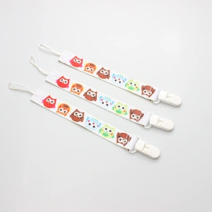 Custom High Quality Baby Care Dummy Pacifier Holder Clip