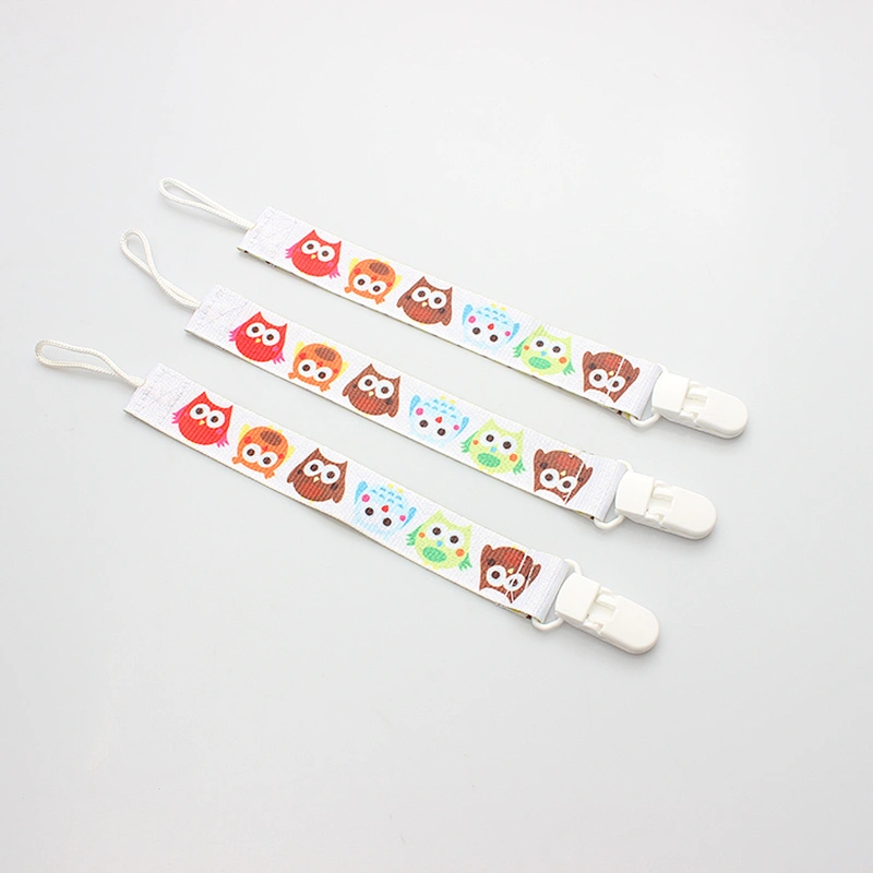 Custom High Quality Baby Care Dummy Pacifier Holder Clip