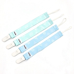 Custom baby feeding set pacifier holder clip for wholesale