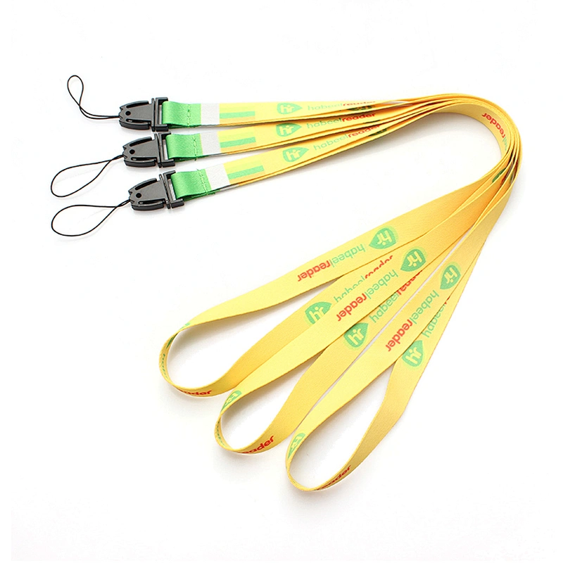 Custom printed fashionable mobile phone neck lanyard