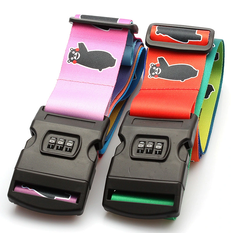 Superior quality password lock luggage belts made in China
