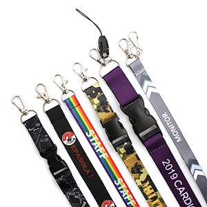 Top selling polyester airbus lanyard custom own logo