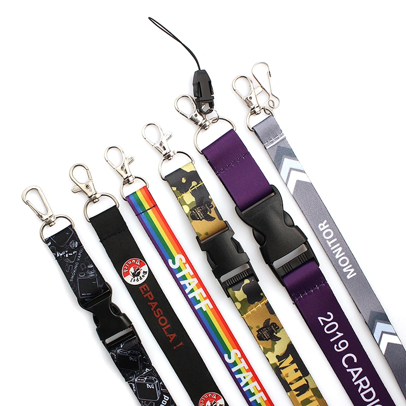 Top selling polyester airbus lanyard custom own logo