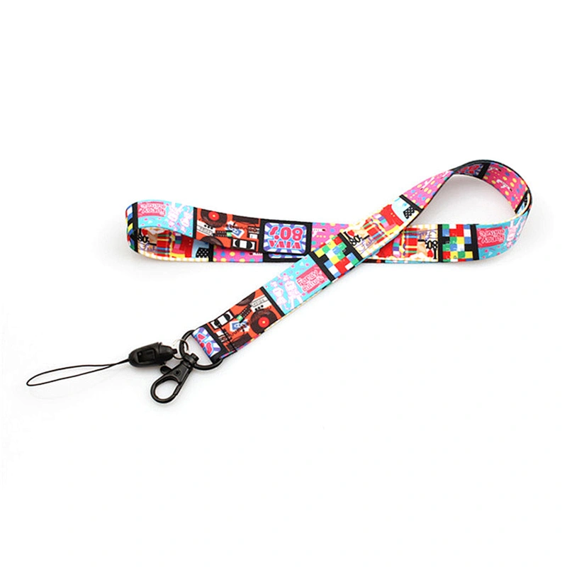Fashion custom mobile phone short strap for promotional gift