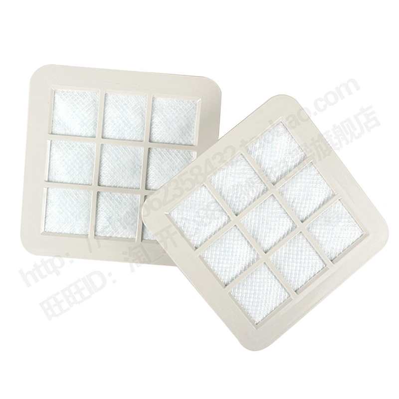 Hot sale high quality 143*143*25mm black washable air filter material for parts Vacuum Cleaner hepa filter FC5225 FC5822 etc.