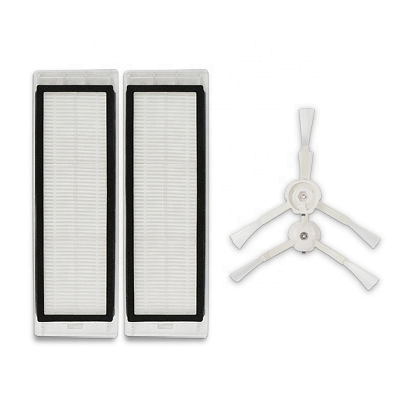 xiaomi robot 2 vacuum cleaner accessories kit side brush*2/hepa filter*2/main brush*1