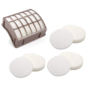 Shark Navigator Vacuum Parts Foam&Hepa Filters Fit NV70 NV80 NVC80C UV420 NV90 NV95,replaces part # XFF80 & XHF80
