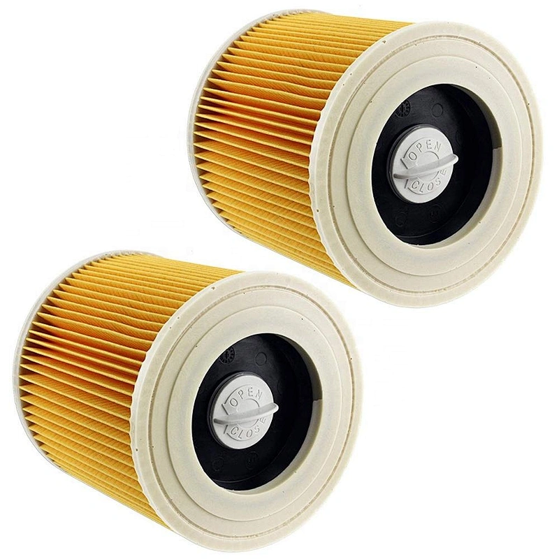 Karchers Vacuum Cleaner Hepa Filter Cartridge Fits Models A2204 2254 2101 2201 WD2 WD3 MV2 MV3 WD2.200 WD3.500 P WD 3.200