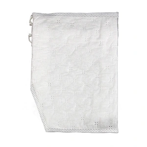 dust collector bag fabric organic cotton dust bag  for vorwerk vacuum cleaner dust bag