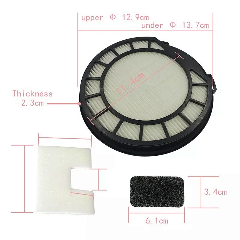 Vax Vacuum Cleaner Type 69 C87-PVXP-P/C87-VC-B/C88-T2-P/C88-T2-S/C88-VC-B Pre-Motor and HEPA Filter Kit