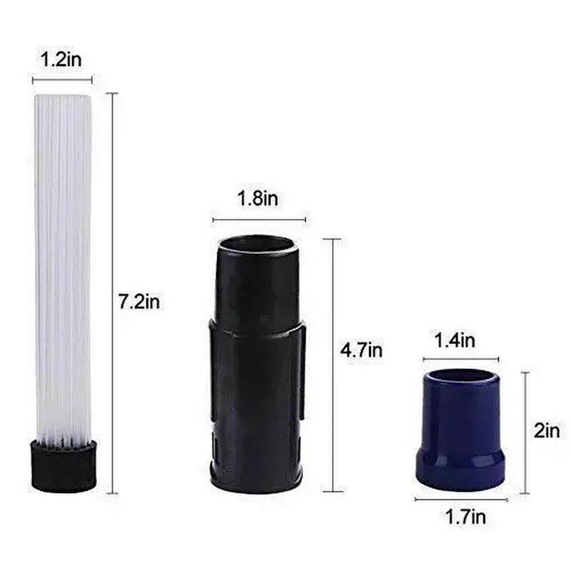 Universal Vacuum cleaner Attachment dusty brush for Car /Pets/ Keyboards/Air Vent clean