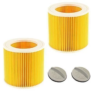 Karchers Vacuum Cleaner Hepa Filter Cartridge Fits Models A2204 2254 2101 2201 WD2 WD3 MV2 MV3 WD2.200 WD3.500 P WD 3.200