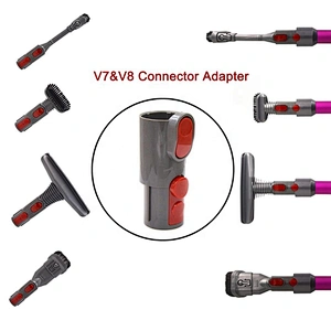 Vacuum Cleaner Brush/Hose Adapter Converter for DC V7 V8 V10 Use Older Tools attachments