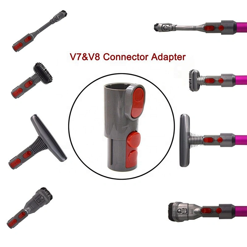 Vacuum Cleaner Brush/Hose Adapter Converter for DC V7 V8 V10 Use Older Tools attachments