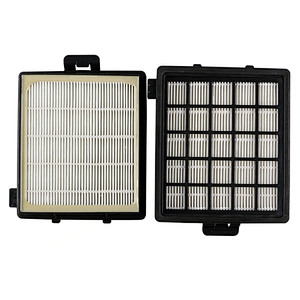 Hot sale high quality 140*125*30mm black washable hepa filter h11 material for Vacuum Cleaner parts hepa filter FC8142 FC8142