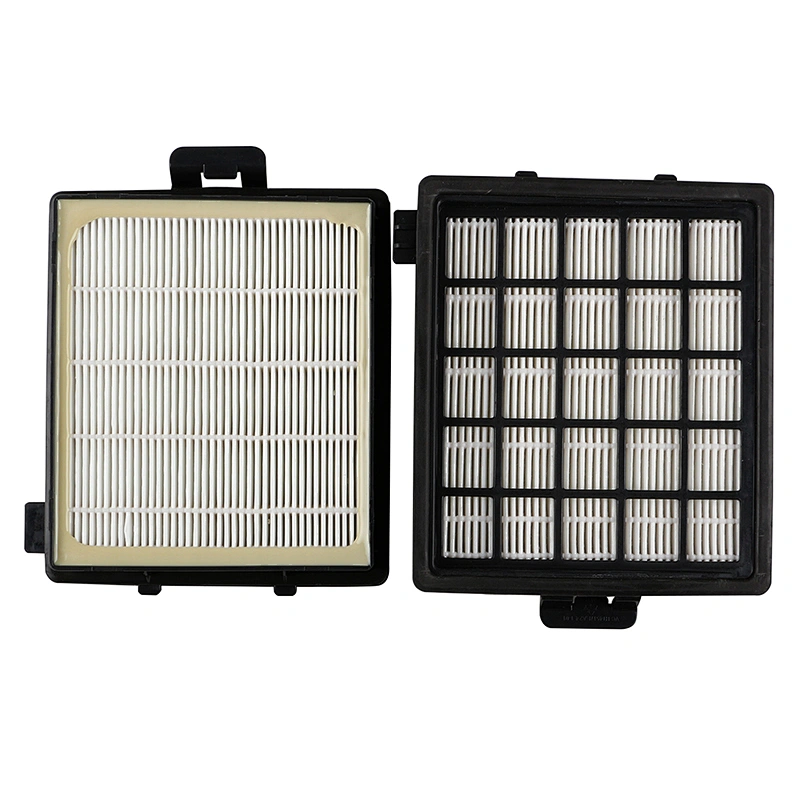 Hot sale high quality 140*125*30mm black washable hepa filter h11 material for Vacuum Cleaner parts hepa filter FC8142 FC8142