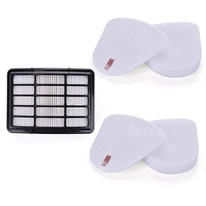 2 Pack Kit for Shark Navigator Lift-Away Nv350 Nv351, Nv352, Nv355, Nv356, Nv357 Pre-Filter Foam and Felt + 1 Hepa Filter