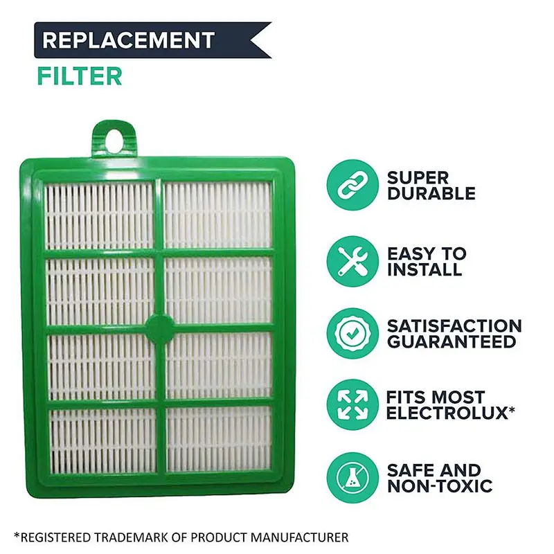 Electrolux Eureka Vacuum Cleaner Washable Hepa Filter Compatible With Electrolux Part No. H12 or Eureka Part No. HF-1