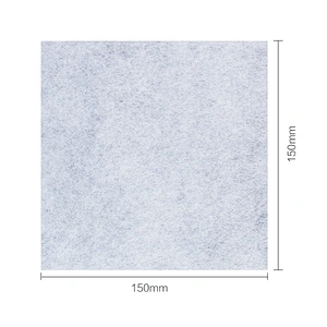 Black and white three layer household appliances vacuum filter cloth filter air scouring cloth