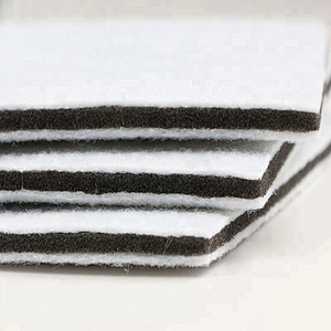 DIY black and white three layer Household appliances Vacuum Cleaner Parts air filters Microfiber cloth filter