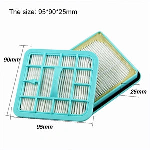 Hot sale blue washable vacuum cleaner parts FC8220 FC8224 FC8278 replacement for air hepa filter