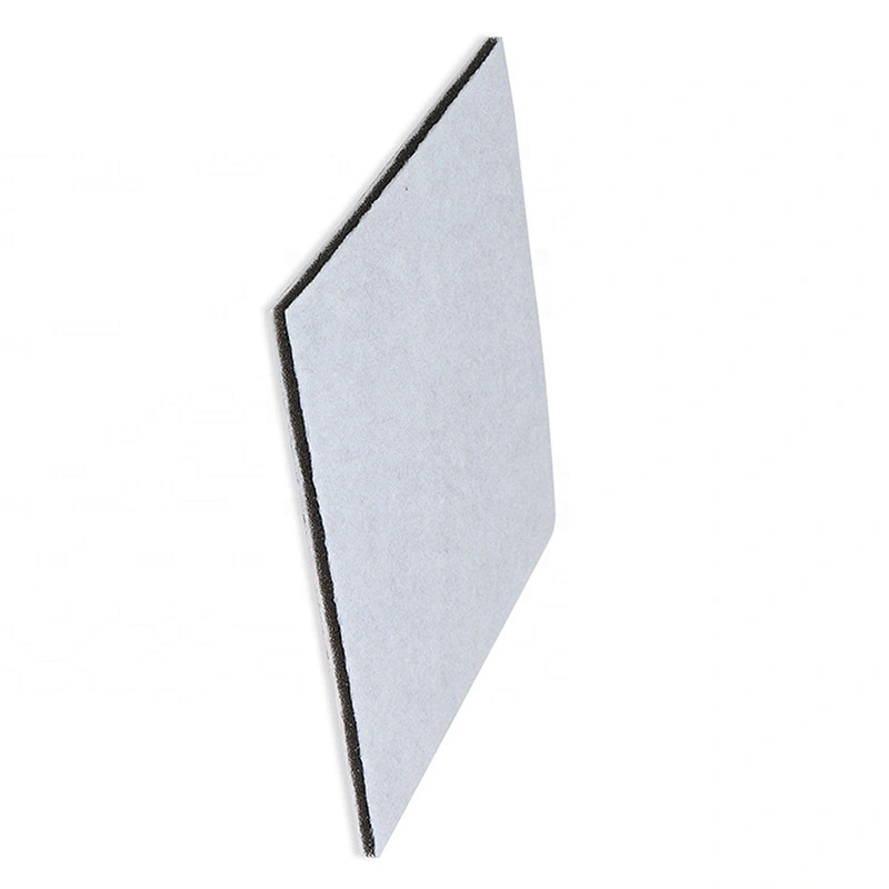 Black and white three layer household appliances vacuum filter cloth filter air scouring cloth
