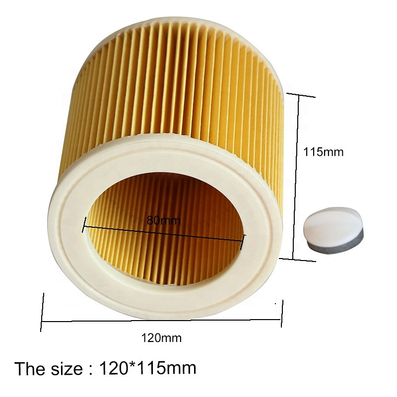 hepa filter for Kache*r vacuum cleaner replacement parts A2004/A2054/A2656/wd3/wv2/mv3,provide free sample!