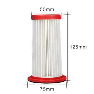 Hot sale 125*76mm air hepa filter H11 for Vacuum Cleaner parts air filter cartridge FC8202- FC8268