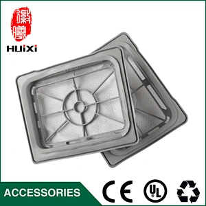 Vacuum cleaner parts Z1350 Z1360 Z1370 Z1380 Gray dust air filter isolation