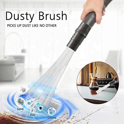 Grey Color Universal Vacuum Cleaner Brush Attachment Dusty Daddy