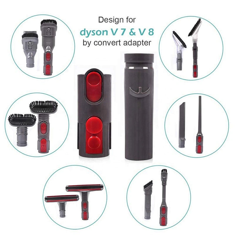 Dysons V8 V7 V10 Absolute Vacuum Cleaner Parts Adapter & 32mm New to Old Adapter Fit Dysons DC44 DC48 DC52 DC59 V6 Vacuums