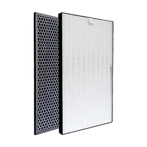 Replacement Sharp FZ-E75HF FZ-E75DF HEPA and Activated Carbon Filter KI-EX75 KI-FX75 KI-GX75 KI-WF75 KI-F75E3 KI-750YB