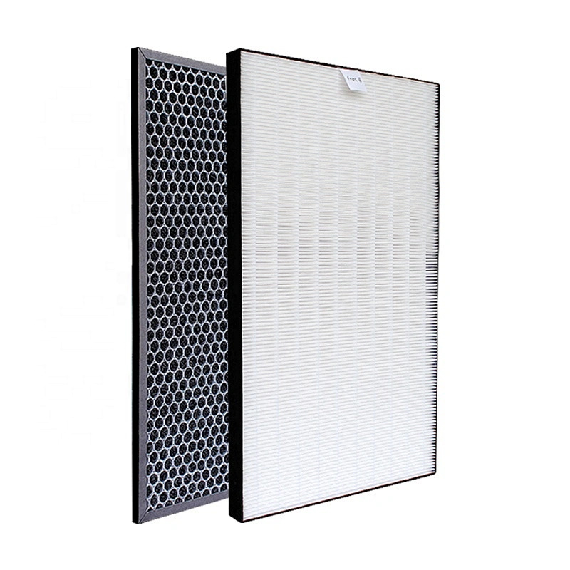 Replacement Sharp FZ-E75HF FZ-E75DF HEPA and Activated Carbon Filter KI-EX75 KI-FX75 KI-GX75 KI-WF75 KI-F75E3 KI-750YB