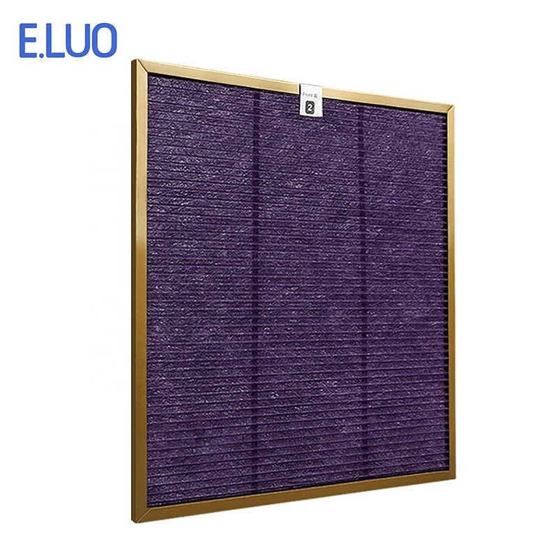Air Filter Cleaner Purple Antibacterial Filter Fit For AC4002 AC4004 AC4012