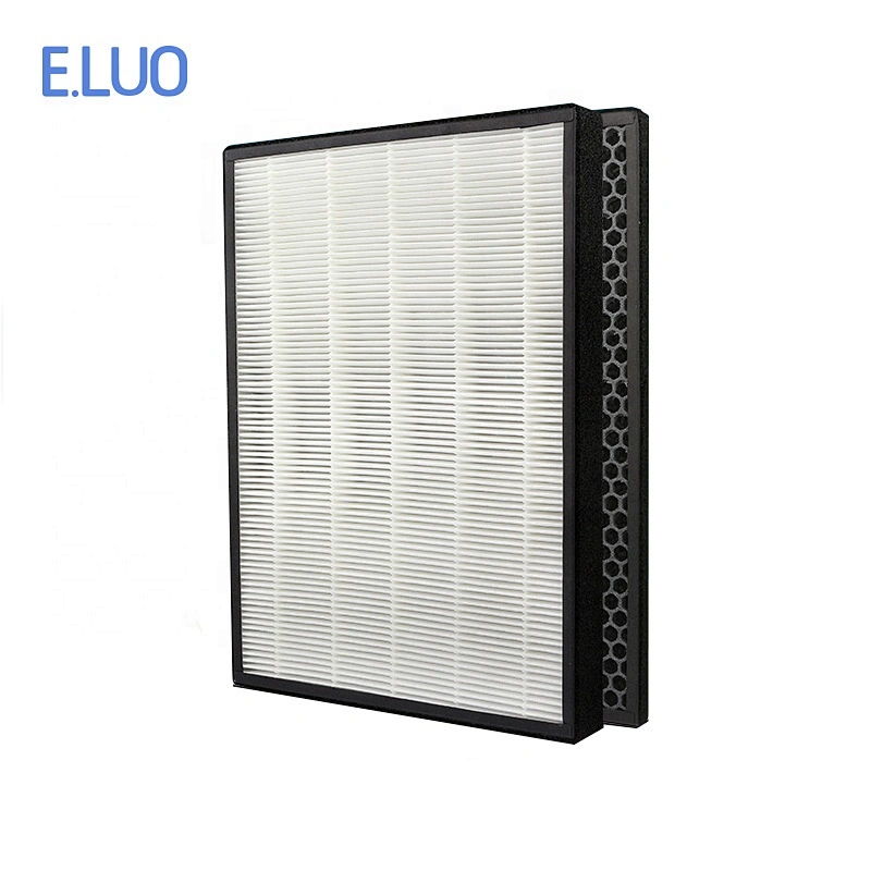 Replacement Sharp Filter Honeycomb Carbon and H13 HEPA Filter Fit For FP-E50E-W