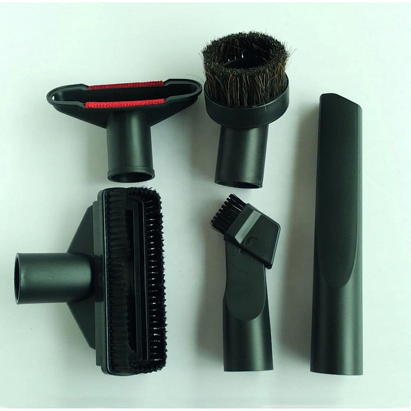 Universal Vacuum Attachments Accessories Cleaning Kit Brush Nozzle Crevice Tool for 1 1/4 inch& 1 3/8 inch Standard Hose 6pcs