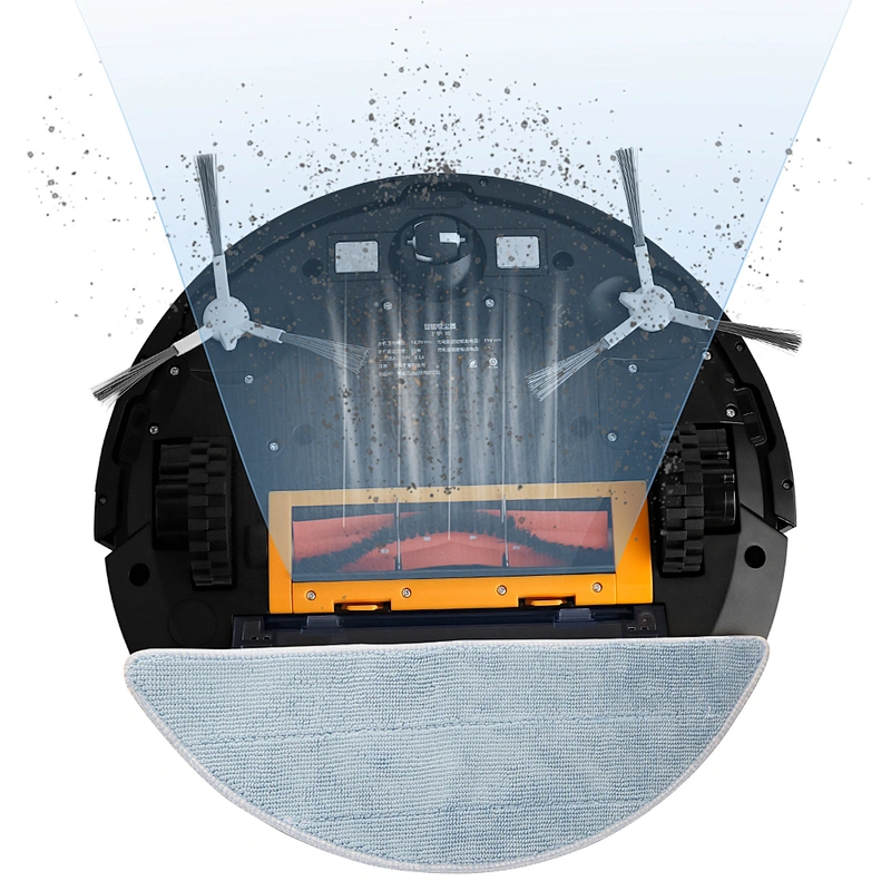 X8 Por Robot Vacuum Mop Cleaner with Water Tank, Automatically Sweeping Scrubbing Mopping Floor Cleaning Robot