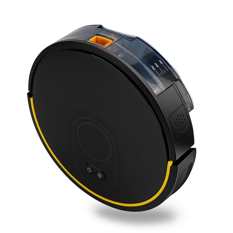 E.LUO High Suction Self-Docking Robotic Vacuum Cleaner with Drop-Sensing Technology Designed for Hard Floor and Thin Carpet