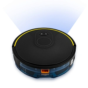 E.LUO High Suction Self-Docking Robotic Vacuum Cleaner with Drop-Sensing Technology Designed for Hard Floor and Thin Carpet