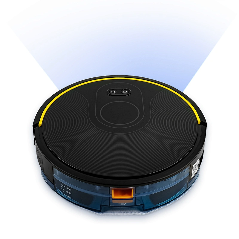 E.LUO High Suction Self-Docking Robotic Vacuum Cleaner with Drop-Sensing Technology Designed for Hard Floor and Thin Carpet
